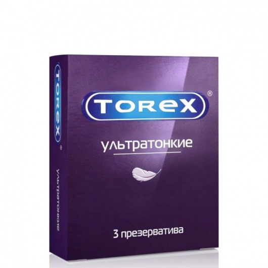 Презервативы Torex  Ультратонкие  - 3 шт. - Torex - купить с доставкой в Новокуйбышевске