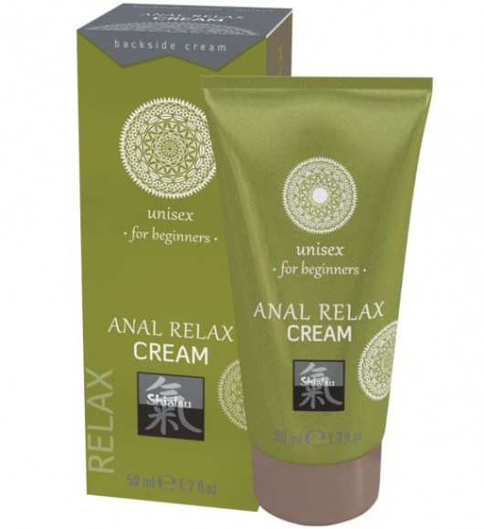 Анальный крем Anal Relax Cream - 50 мл. - Shiatsu - купить с доставкой в Новокуйбышевске