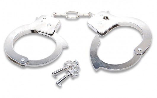 Наручники с ключами Official Handcuffs - Pipedream - купить с доставкой в Новокуйбышевске