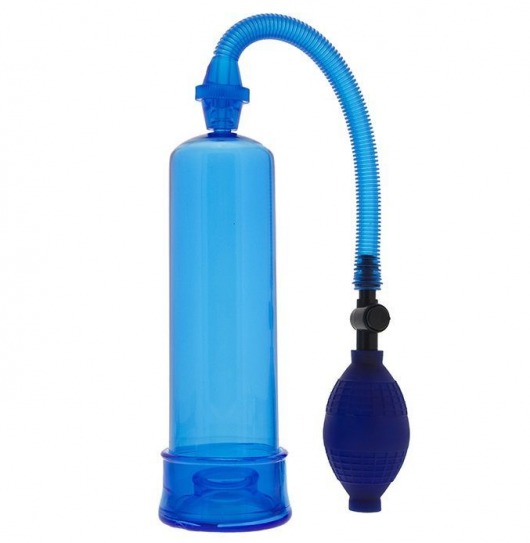 Синяя вакуумная помпа MENZSTUFF PENIS ENLARGER - Dream Toys - в Новокуйбышевске купить с доставкой
