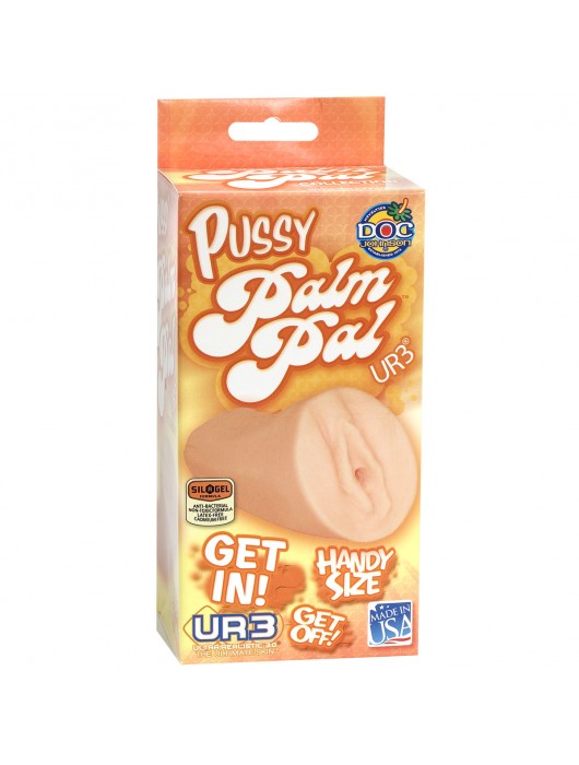 Мастурбатор-вагина Palm Pal Natural ULTRASKYN Masturbator Pussy - Doc Johnson - в Новокуйбышевске купить с доставкой