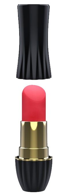 Клиторальный стимулятор-помада LIPSTICK - 9,3 см. - Dream Toys - купить с доставкой в Новокуйбышевске