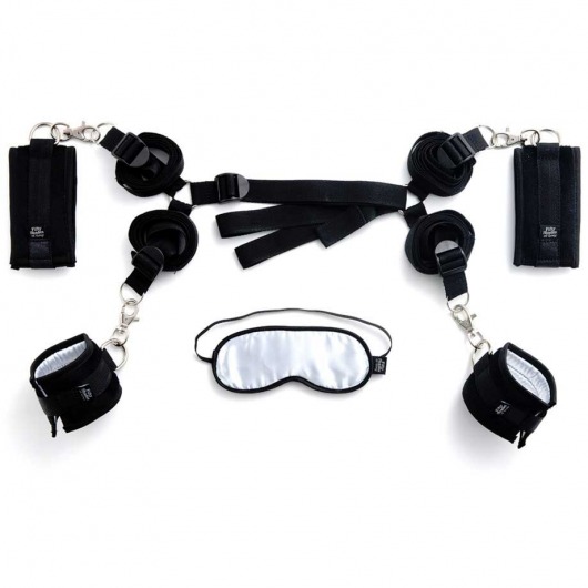 Комплект бондажа Under The Bed Restraints Kit - Fifty Shades of Grey - купить с доставкой в Новокуйбышевске
