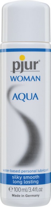 Лубрикант на водной основе pjur WOMAN Aqua - 100 мл. - Pjur - купить с доставкой в Новокуйбышевске