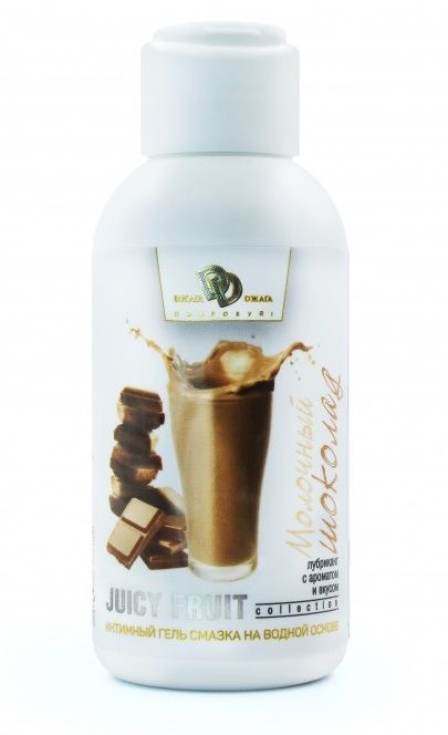 Интимный гель-смазка JUICY FRUIT с ароматом молочного шоколада - 100 мл. - БиоМед - купить с доставкой в Новокуйбышевске
