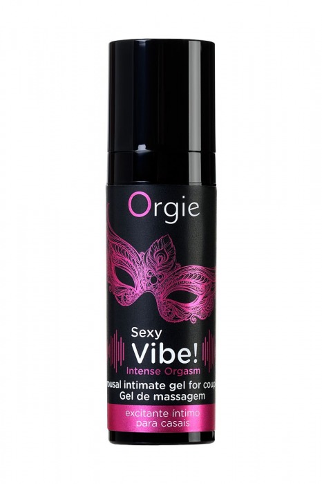 Гель для массажа ORGIE Sexy Vibe Intense Orgasm - 15 мл. - ORGIE - купить с доставкой в Новокуйбышевске