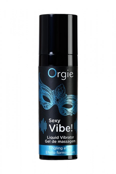 Гель для массажа ORGIE Sexy Vibe Liquid Vibrator с эффектом вибрации - 15 мл. - ORGIE - купить с доставкой в Новокуйбышевске