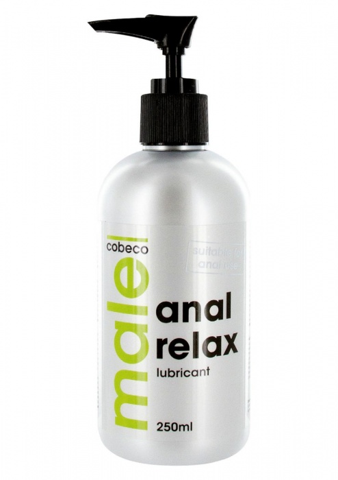Анальный лубрикант MALE Cobeco Anal Relax Lubricant - 250 мл. - Cobeco - купить с доставкой в Новокуйбышевске