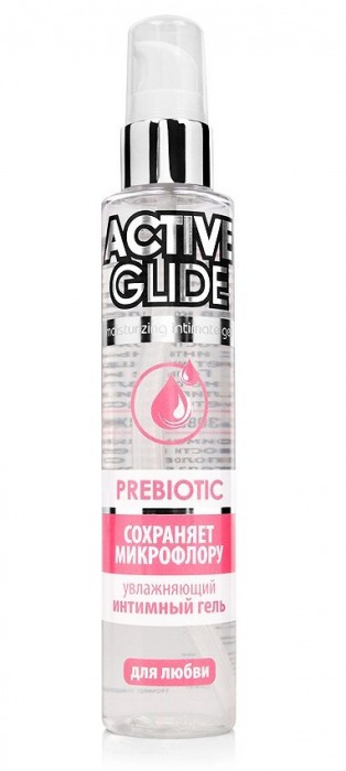 Увлажняющий интимный гель Active Glide Prebiotic - 100 гр. - Биоритм - купить с доставкой в Новокуйбышевске