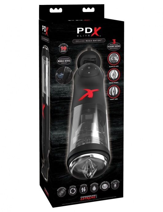 Мега-мастурбатор Deluxe Mega-Bator - Pipedream - в Новокуйбышевске купить с доставкой