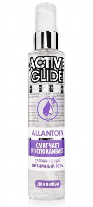 Увлажняющий интимный гель Active Glide Allantoin - 100 гр. - Биоритм - купить с доставкой в Новокуйбышевске