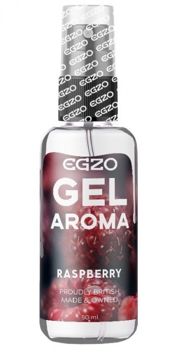 Интимный лубрикант EGZO AROMA с ароматом малины - 50 мл. - EGZO - купить с доставкой в Новокуйбышевске