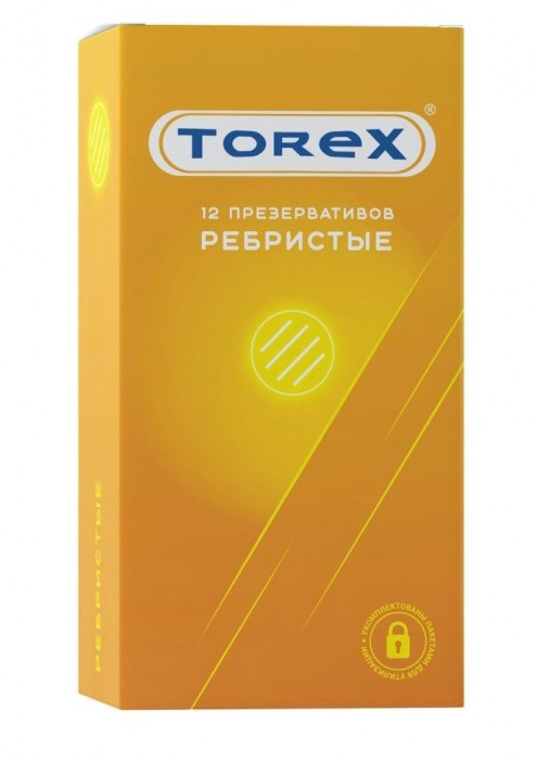 Текстурированные презервативы Torex  Ребристые  - 12 шт. - Torex - купить с доставкой в Новокуйбышевске