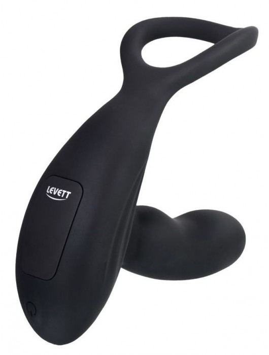 Черный стимулятор простаты Maud с вибрацией - Levett - в Новокуйбышевске купить с доставкой