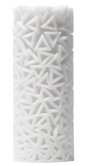 Белый 3D мастурбатор PILE - Tenga - в Новокуйбышевске купить с доставкой