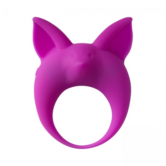 Фиолетовое эрекционное кольцо Kitten Kyle - Lola Games - в Новокуйбышевске купить с доставкой