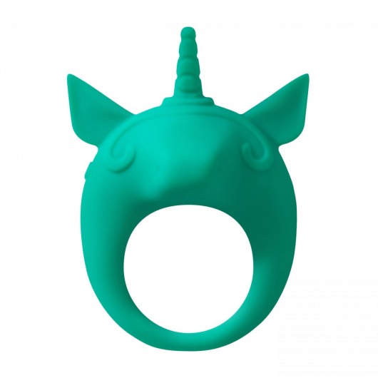 Зеленое эрекционное кольцо Unicorn Alfie - Lola Games - в Новокуйбышевске купить с доставкой