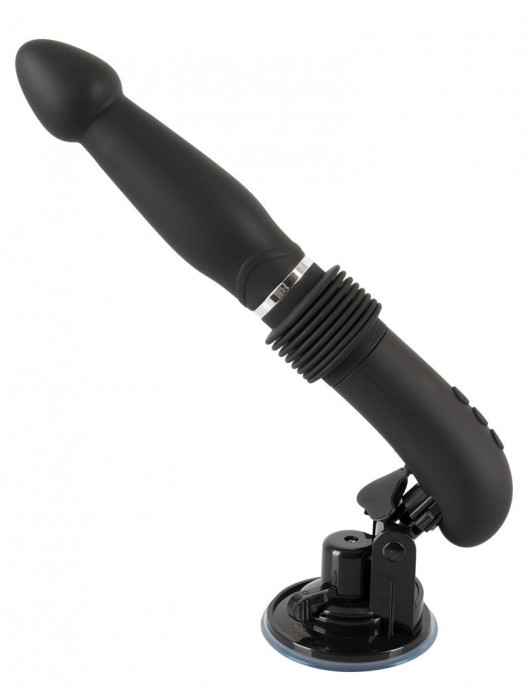 Черная секс-машина с поступательными движениями Fucking Machine - Orion - купить с доставкой в Новокуйбышевске