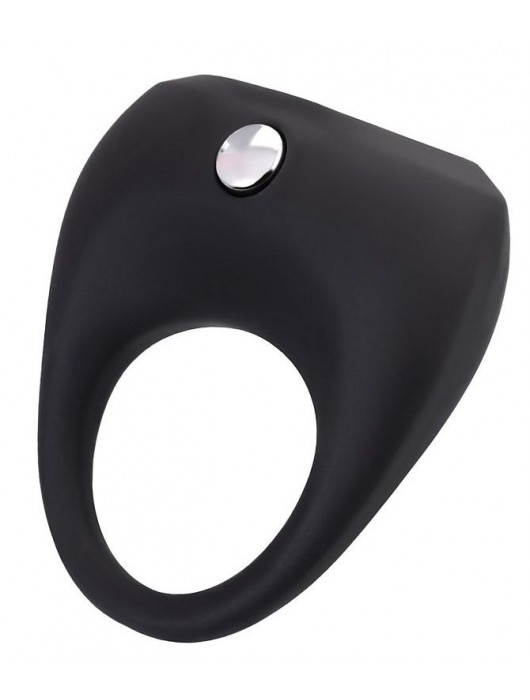 Черное эрекционное виброкольцо Erotist Cosm - Erotist Adult Toys - в Новокуйбышевске купить с доставкой