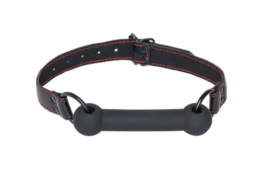 Черный кляп-трензель Infatuation - Lola Games - купить с доставкой в Новокуйбышевске