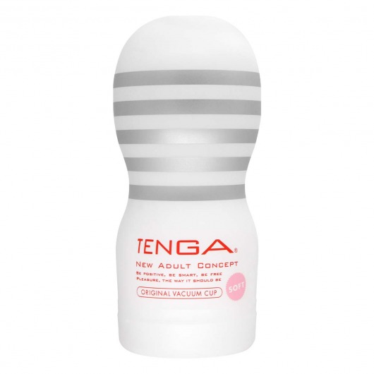 Мастурбатор TENGA Original Vacuum Cup Soft - Tenga - в Новокуйбышевске купить с доставкой