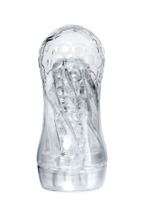 Прозрачный мастурбатор Jelf - A-toys - в Новокуйбышевске купить с доставкой