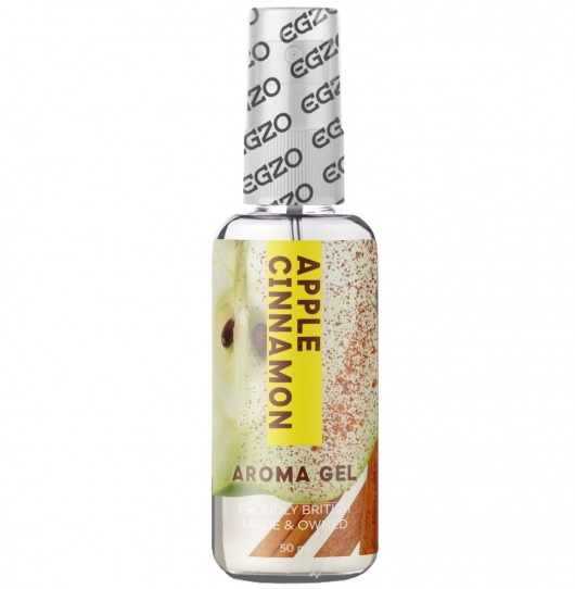 Интимный лубрикант EGZO AROMA с ароматом яблока и корицы - 50 мл. - EGZO - купить с доставкой в Новокуйбышевске