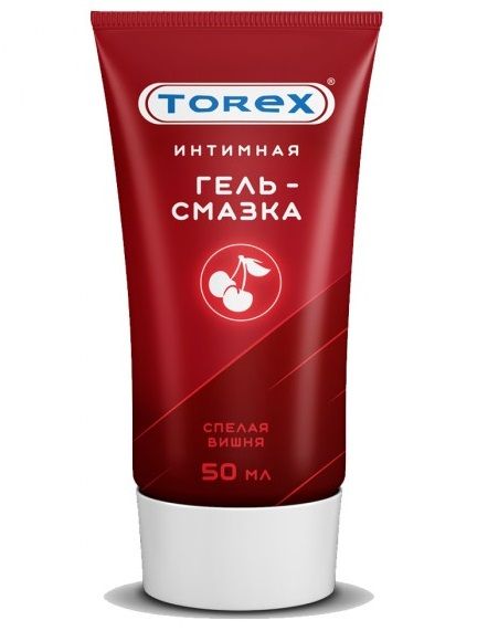 Смазка на водной основе TOREX  Спелая вишня  - 50 мл. - Torex - купить с доставкой в Новокуйбышевске