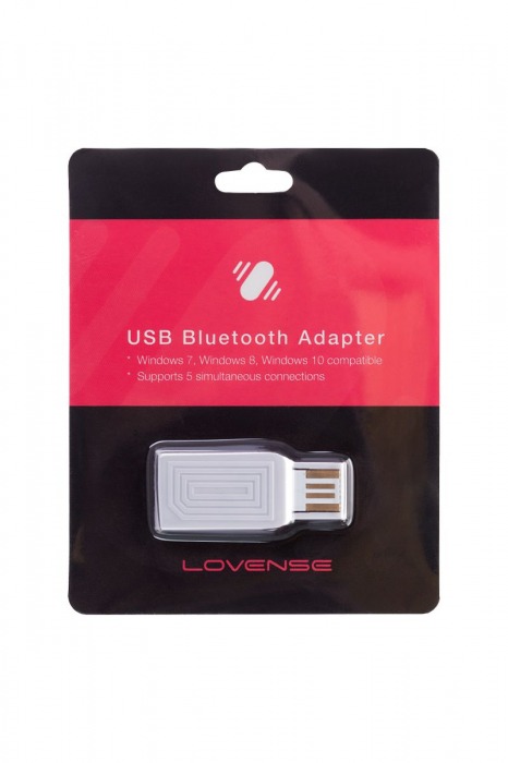 Белый USB Bluetooth адаптер Lovense - 2 см. - Lovense - купить с доставкой в Новокуйбышевске