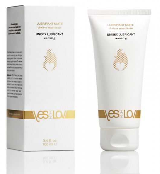 Лубрикант на водной основе с согревающим эффектом Warming Unisex Lubricant - 100 мл. - YESforLOV - купить с доставкой в Новокуйбышевске