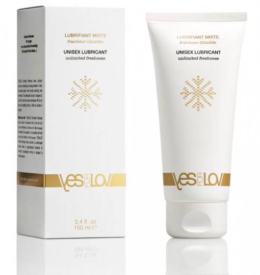 Лубрикант на водной основе с охлаждающим эффектом Unlimited Freshness Unisex Lubricant - 100 мл. - YESforLOV - купить с доставкой в Новокуйбышевске