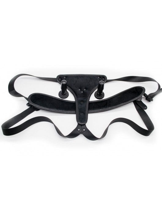 Реалистичный страпон Woman Midi с вагинальной пробкой - 19 см. - LOVETOY (А-Полимер) - купить с доставкой в Новокуйбышевске