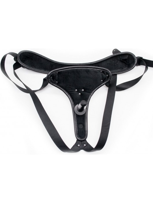 Реалистичный страпон Woman Midi с вагинальной пробкой - 19 см. - LOVETOY (А-Полимер) - купить с доставкой в Новокуйбышевске