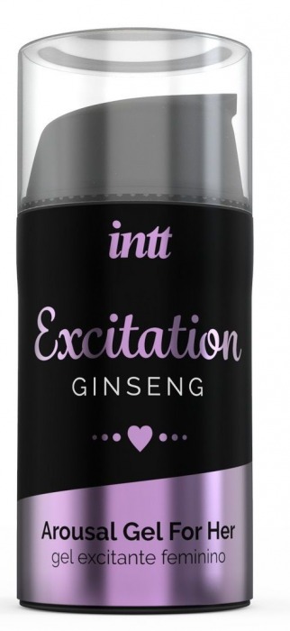 Женский возбуждающий интимный гель Excitation Ginseng - 15 мл. - INTT - купить с доставкой в Новокуйбышевске