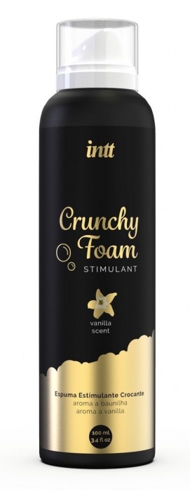 Пенка для массажа Crunchy Foam Stimulant Vanilla - 100 мл. - INTT - купить с доставкой в Новокуйбышевске