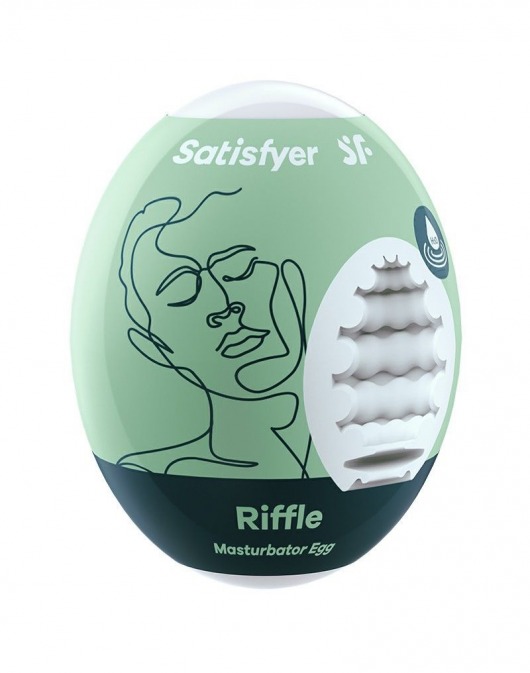 Мастурбатор-яйцо Satisfyer Riffle Mini Masturbator - Satisfyer - в Новокуйбышевске купить с доставкой