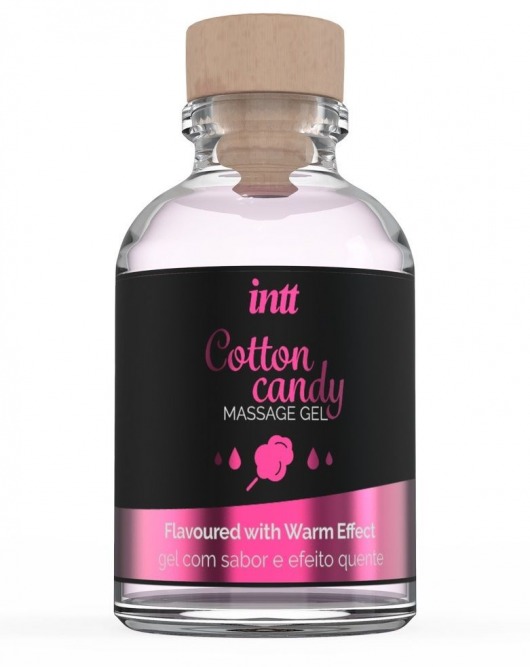 Массажный гель с согревающим эффектом Cotton Candy - 30 мл. - INTT - купить с доставкой в Новокуйбышевске