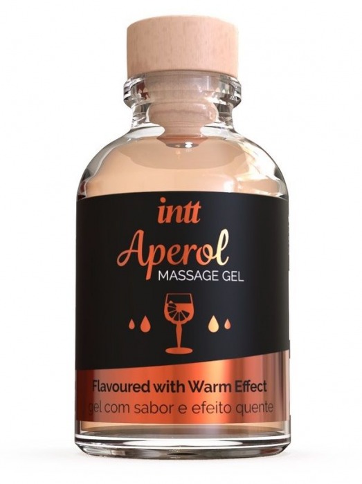 Массажный гель с согревающим эффектом Aperol - 30 мл. - INTT - купить с доставкой в Новокуйбышевске