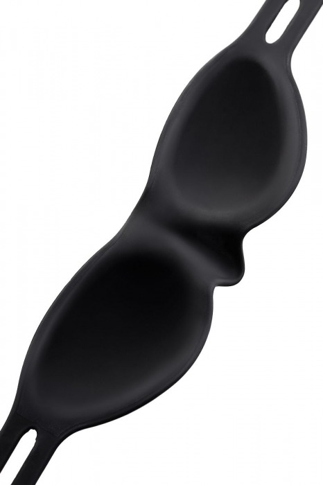 Черная плотная силиконовая маска - ToyFa - купить с доставкой в Новокуйбышевске