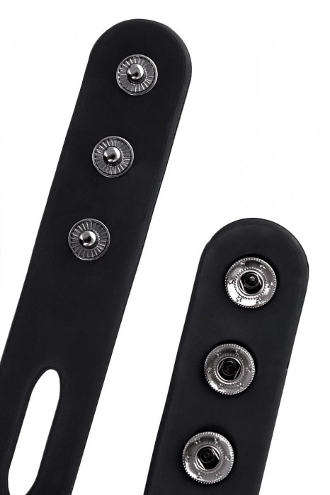 Черная плотная силиконовая маска - ToyFa - купить с доставкой в Новокуйбышевске