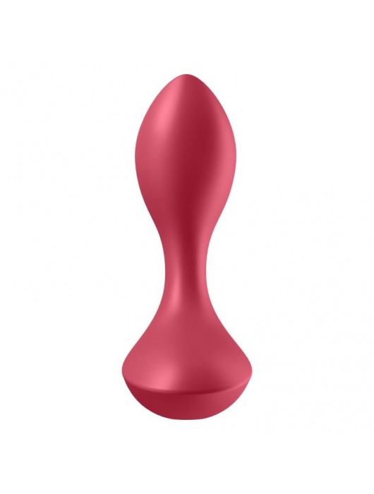 Красный вибромассажёр простаты Satisfyer Backdoor Lover - 14 см. - Satisfyer - в Новокуйбышевске купить с доставкой