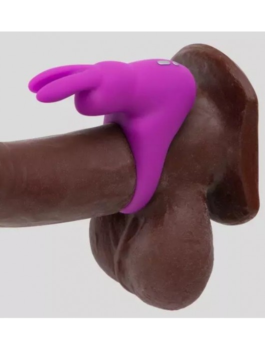 Фиолетовое эрекционное виброкольцо Happy Rabbit Cock Ring Kit - Happy Rabbit - в Новокуйбышевске купить с доставкой
