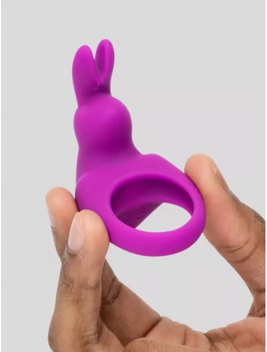Фиолетовое эрекционное виброкольцо Happy Rabbit Cock Ring Kit - Happy Rabbit - в Новокуйбышевске купить с доставкой