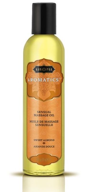 Массажное масло с миндальным ароматом Sweet Almond - 59 мл. - Kama Sutra - купить с доставкой в Новокуйбышевске