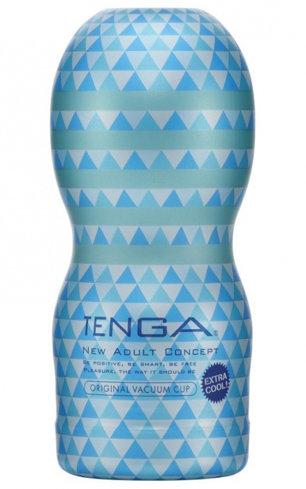 Мастурбатор с охлаждающей смазкой TENGA Original Vacuum Cup Extra Cool - Tenga - в Новокуйбышевске купить с доставкой