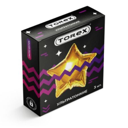 Презервативы Torex Party  Ультратонкие  - 3 шт. - Torex - купить с доставкой в Новокуйбышевске