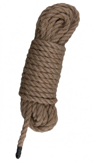 Пеньковая веревка для связывания Hemp Rope - 5 м. - Easy toys - купить с доставкой в Новокуйбышевске
