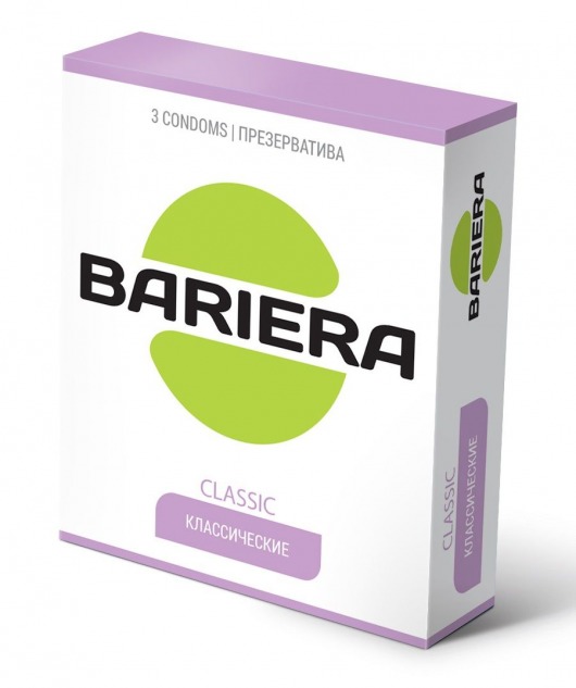 Классические презервативы Bariera Classic - 3 шт. - Bariera - купить с доставкой в Новокуйбышевске
