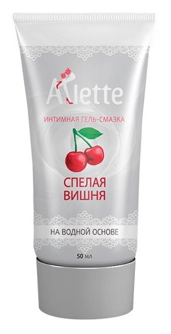 Интимная гель-смазка на водной основе Arlette  Спелая вишня  - 50 мл. - Arlette - купить с доставкой в Новокуйбышевске