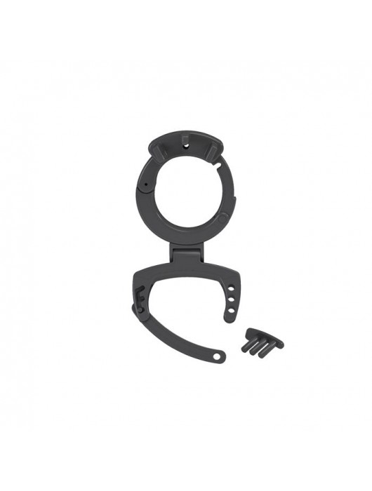 Кольцо с зажимом для мошонки для пояса верности Pubic Enemy - MyStim - купить с доставкой в Новокуйбышевске